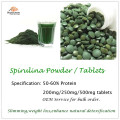 Bulk Price Tablets 500mg Raw Spirulina Health Products